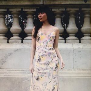 Congo print slip dress